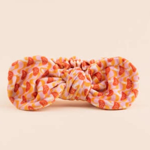 Spa Headband in Mushroom Print, NWT - Picture 2 of 7